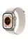 Apple Watch Ultra 49mm Titanium Case with Starlight Alpine Loop Large